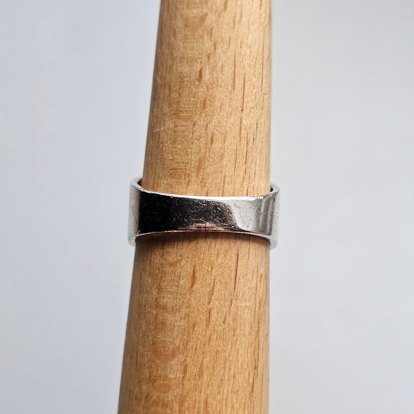 1970s Finnish Modernist Silver Ball Ring by Erik Granit & Co - UK Ring Size L 1/2 -  US Ring Size 6- 1970