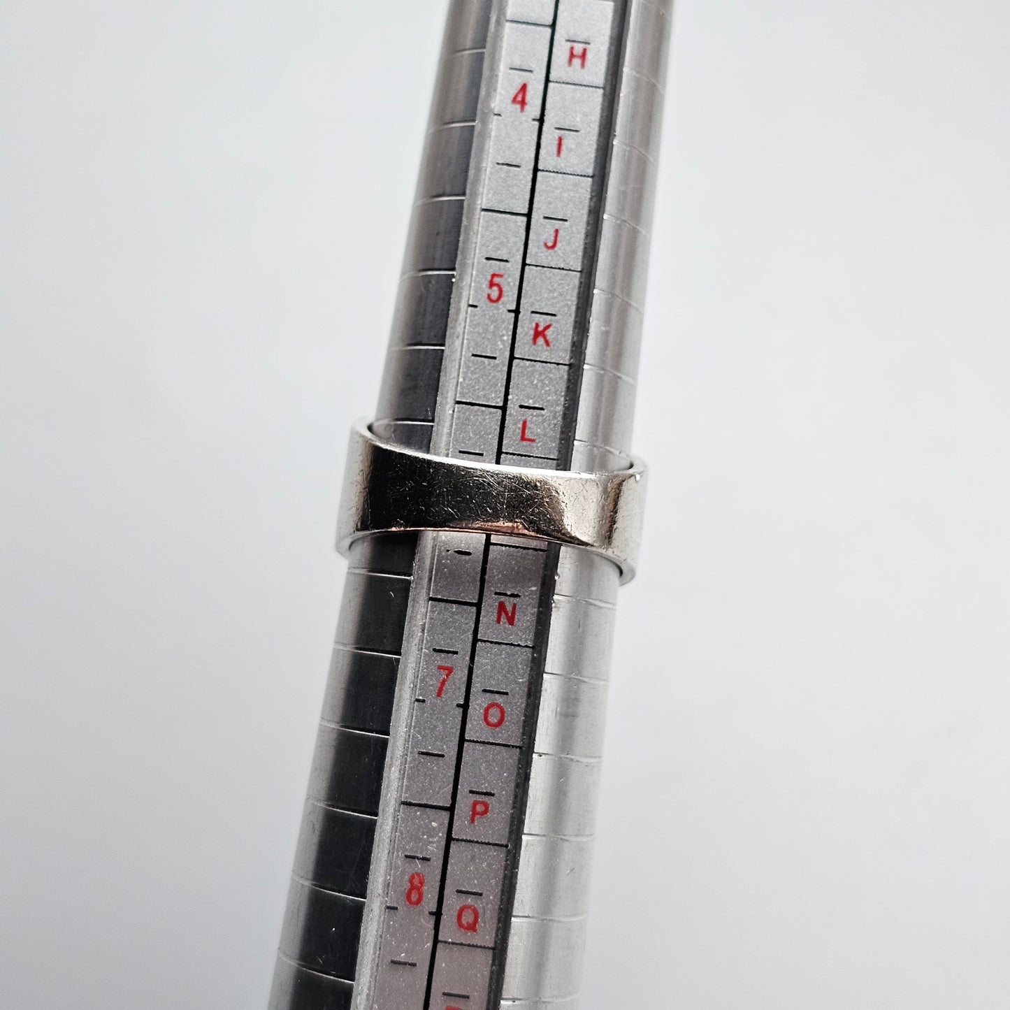 1970s Finnish Modernist Silver Ball Ring by Erik Granit & Co - UK Ring Size L 1/2 -  US Ring Size 6- 1970