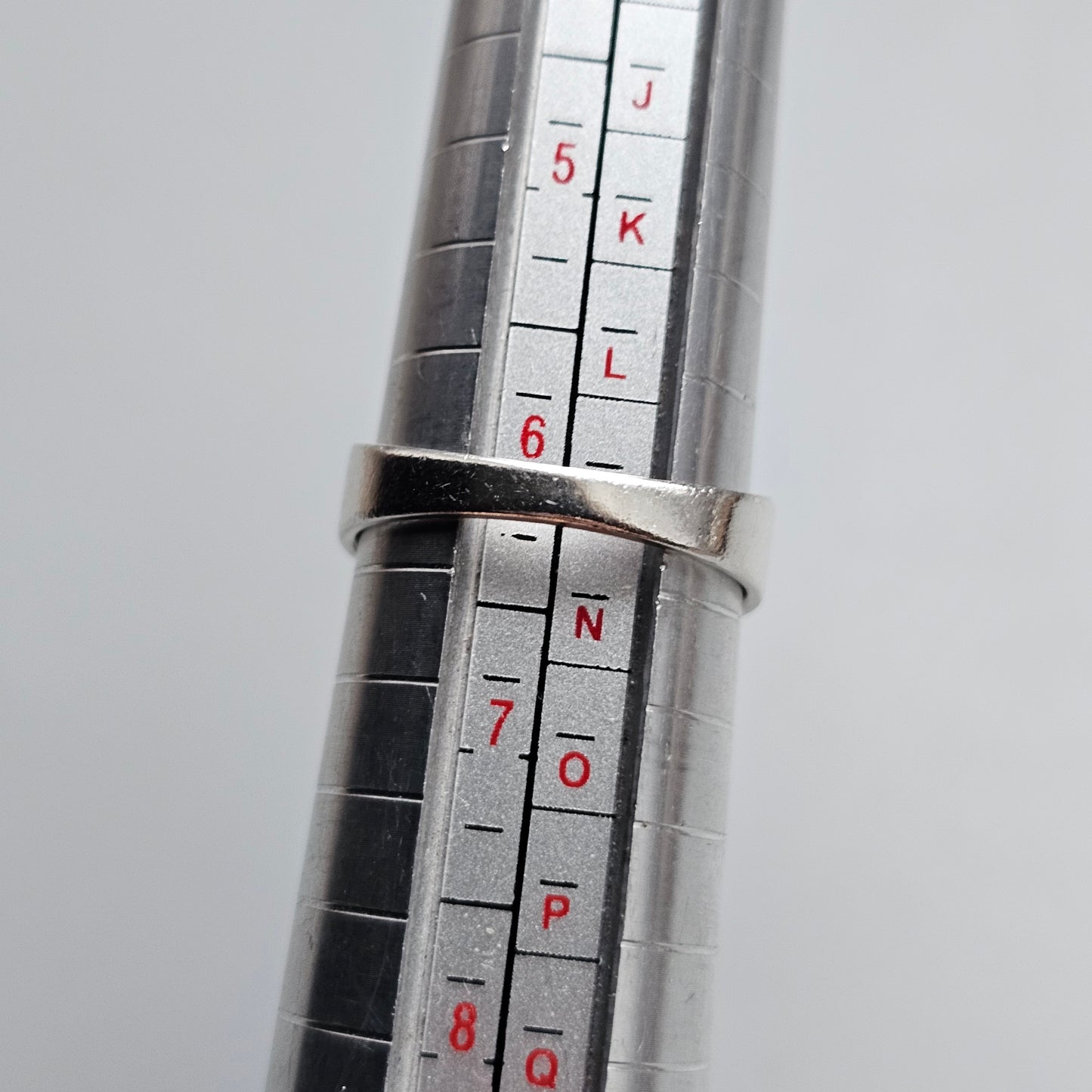 1960s Finnish Modernist Silver Ball Ring by Erik Granit & Co - UK Ring Size M -  US Ring Size 6.25 - 1966