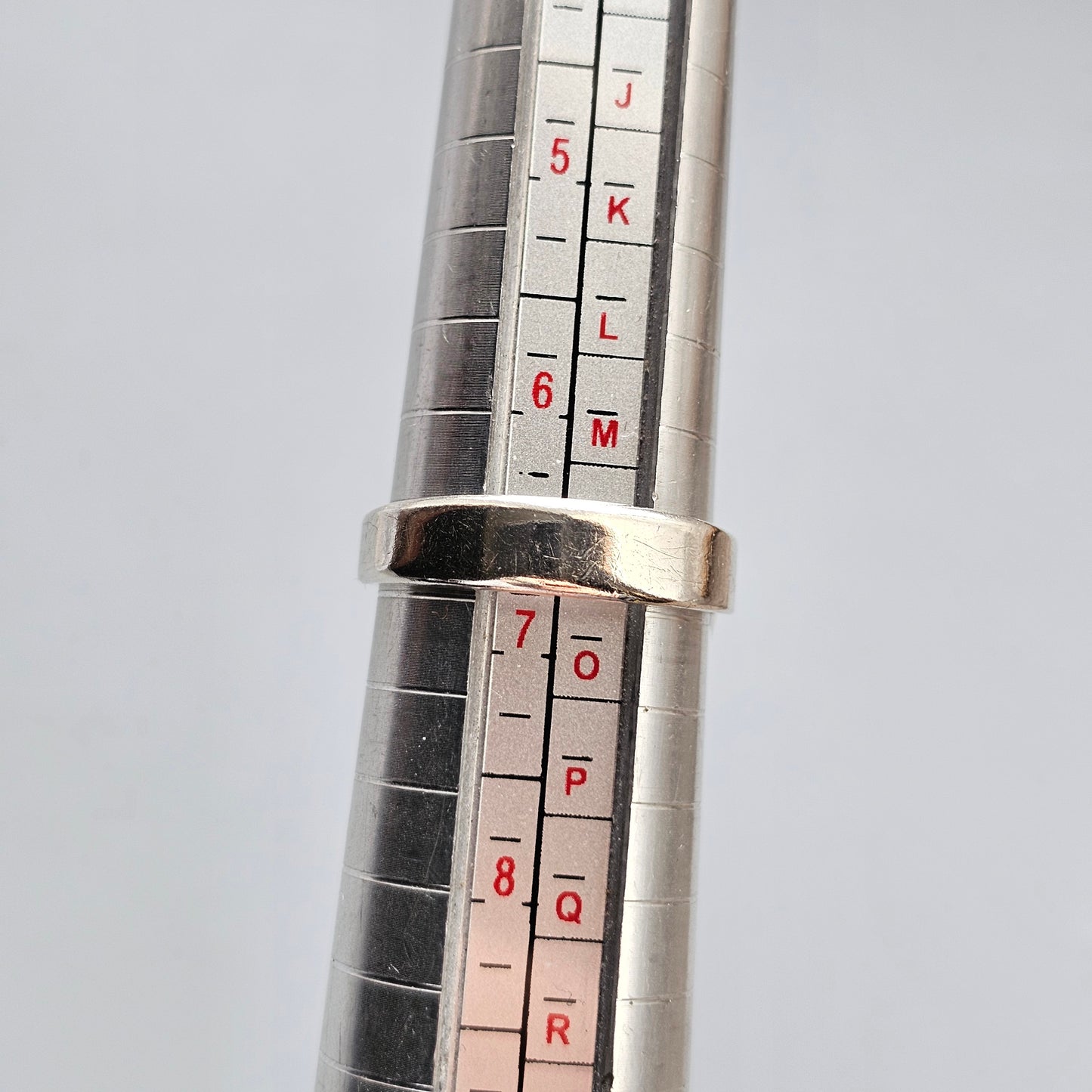 Modernist 1960s Finnish Silver Ring with Rock Crystal – Martti Viikinniemi - UK Ring Size N -  US Ring Size 6.75 - 1968