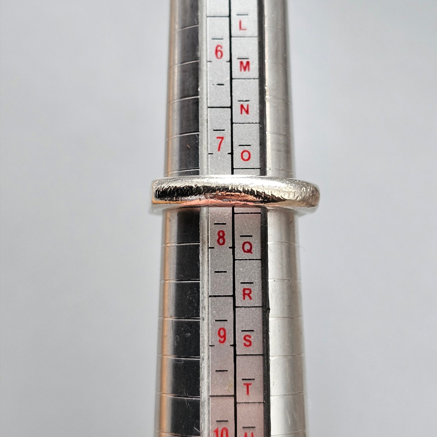 Y2K era Finnish Sterling Silver & Cubic Zirconia Ring - UK Ring Size P -  US Ring Size 7.5 - 2001