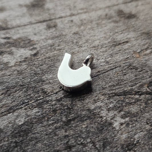 Vintage Small Aarikka Sterling Silver Ilmari Puhakka Bird Necklace Pendant