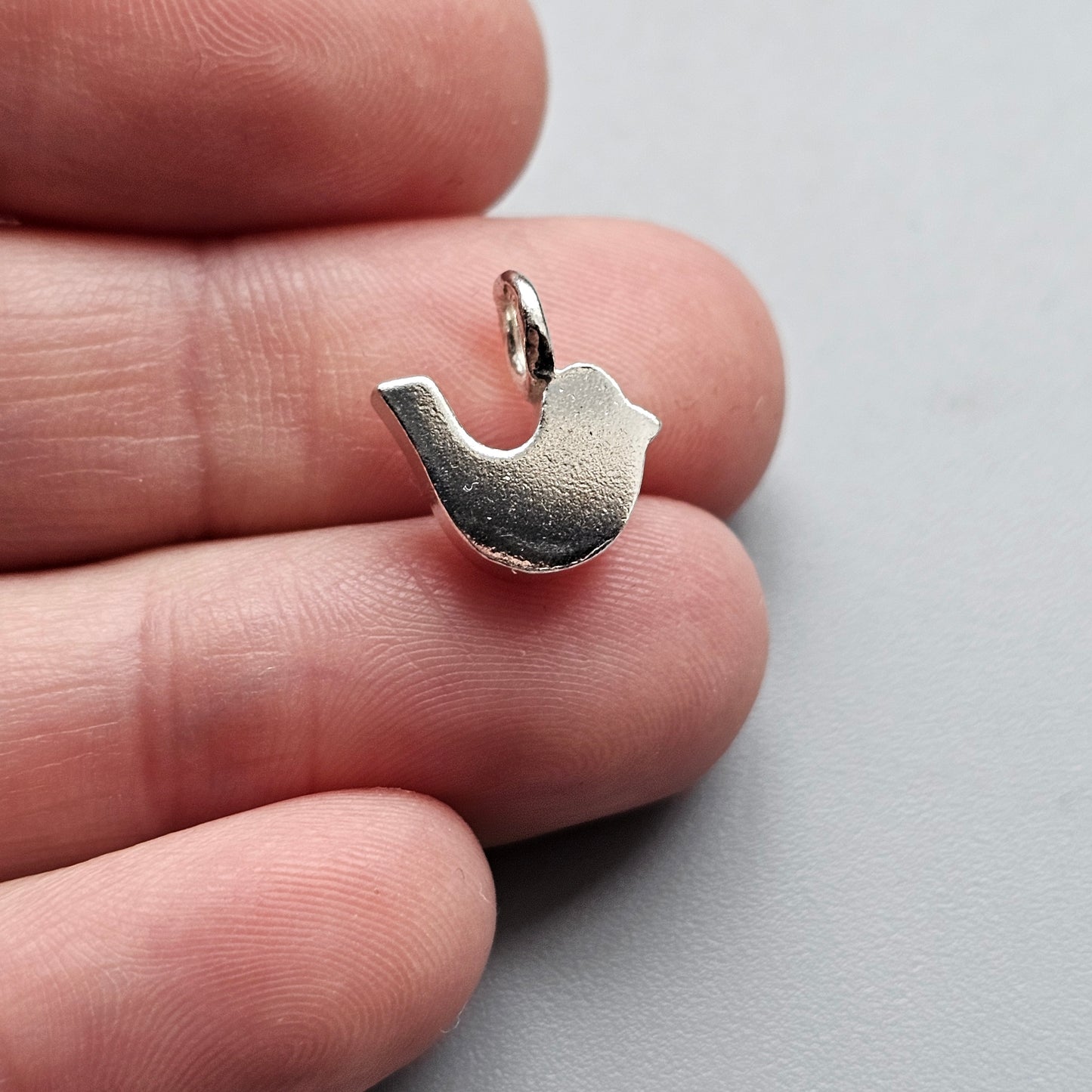 Vintage Small Aarikka Sterling Silver Ilmari Puhakka Bird Necklace Pendant