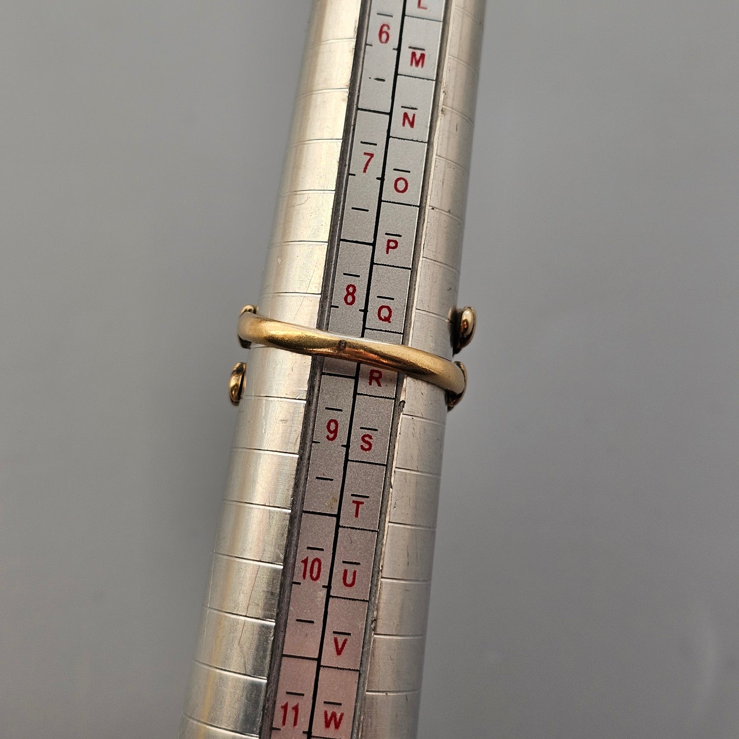 Finnish Kalevala Koru Middle Ages Style Uskela Bronze Ring - UK Ring Size Q 1/2 - US Ring Size 8.25