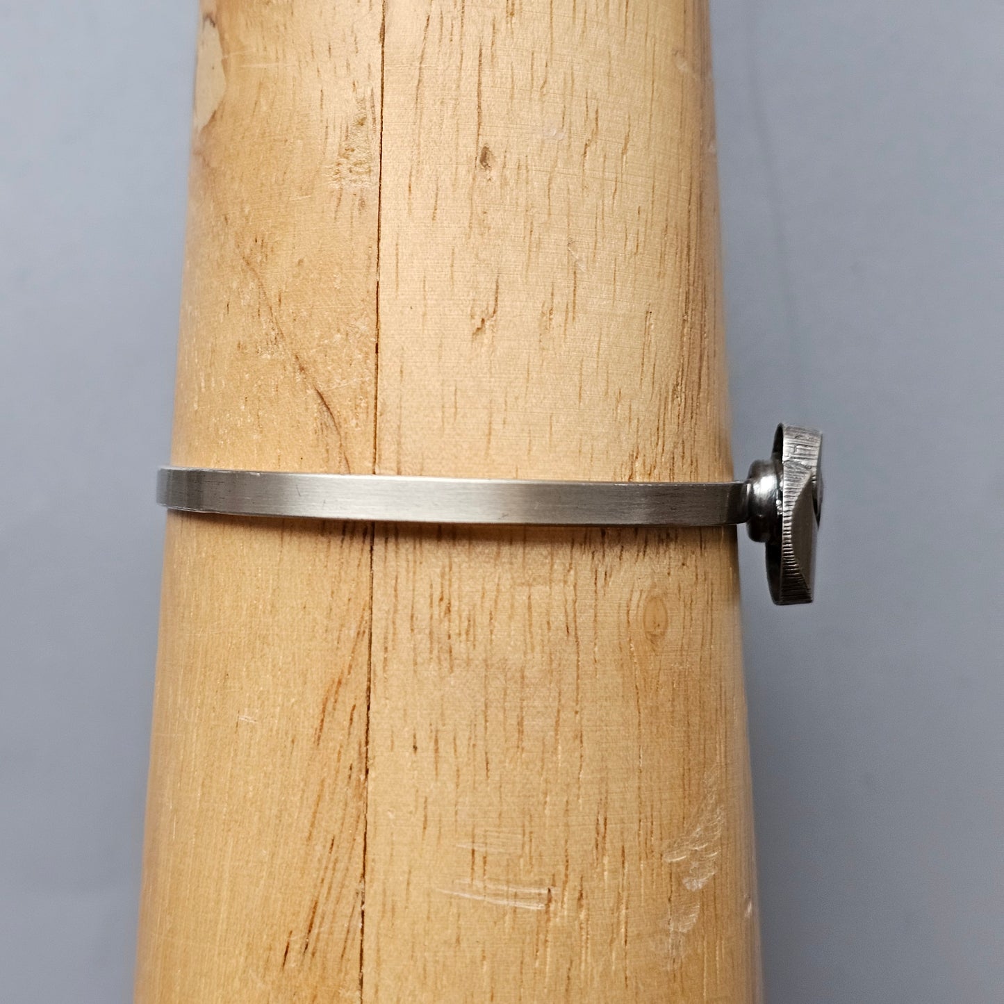 Vintage 1990s Karl Laine Finnfeelings Silver & Rock Crystal Bangle Bracelet - 1999