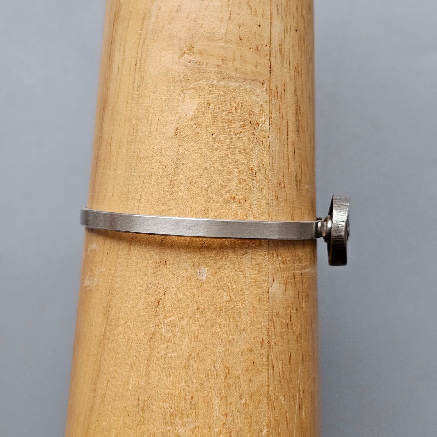 Vintage 1990s Karl Laine Finnfeelings Silver & Rock Crystal Bangle Bracelet - 1999