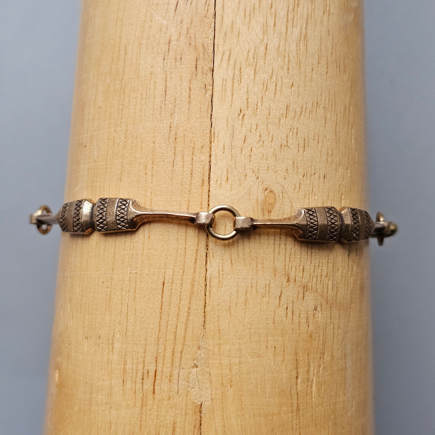 Vintage Kalevala Koru 'Kehrääjä' Spinner Bronze Bracelet by Tony Granholm