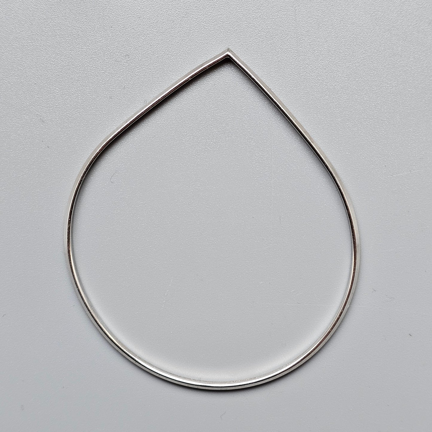 Karl Laine Sterling Silver Minimalist Compro Bangle Bracelet by Kultakeskus