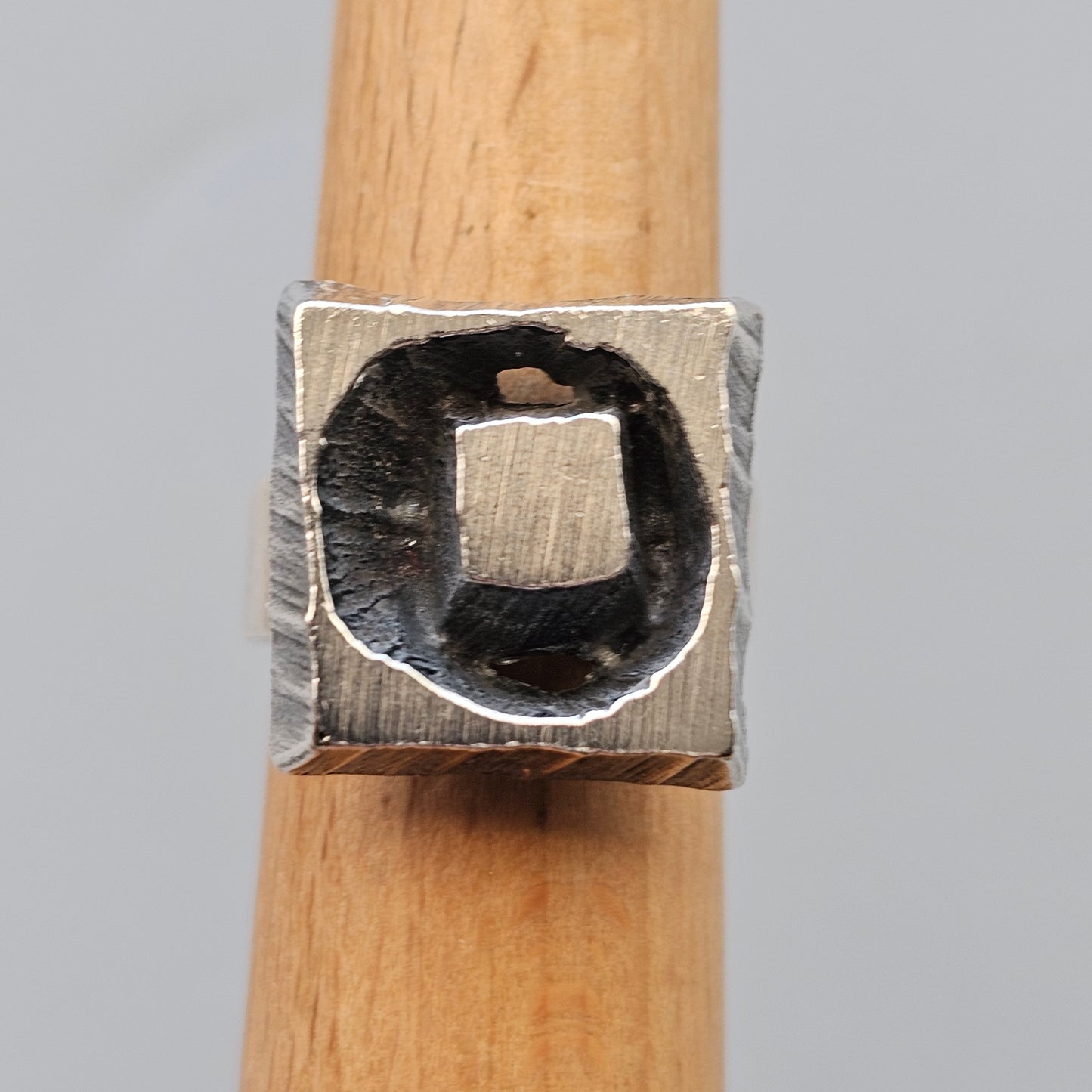 1970s Karl Laine for Finnfeelings Sterling Silver Ring - UK Ring Size O -  US Ring Size 7.25 -1973