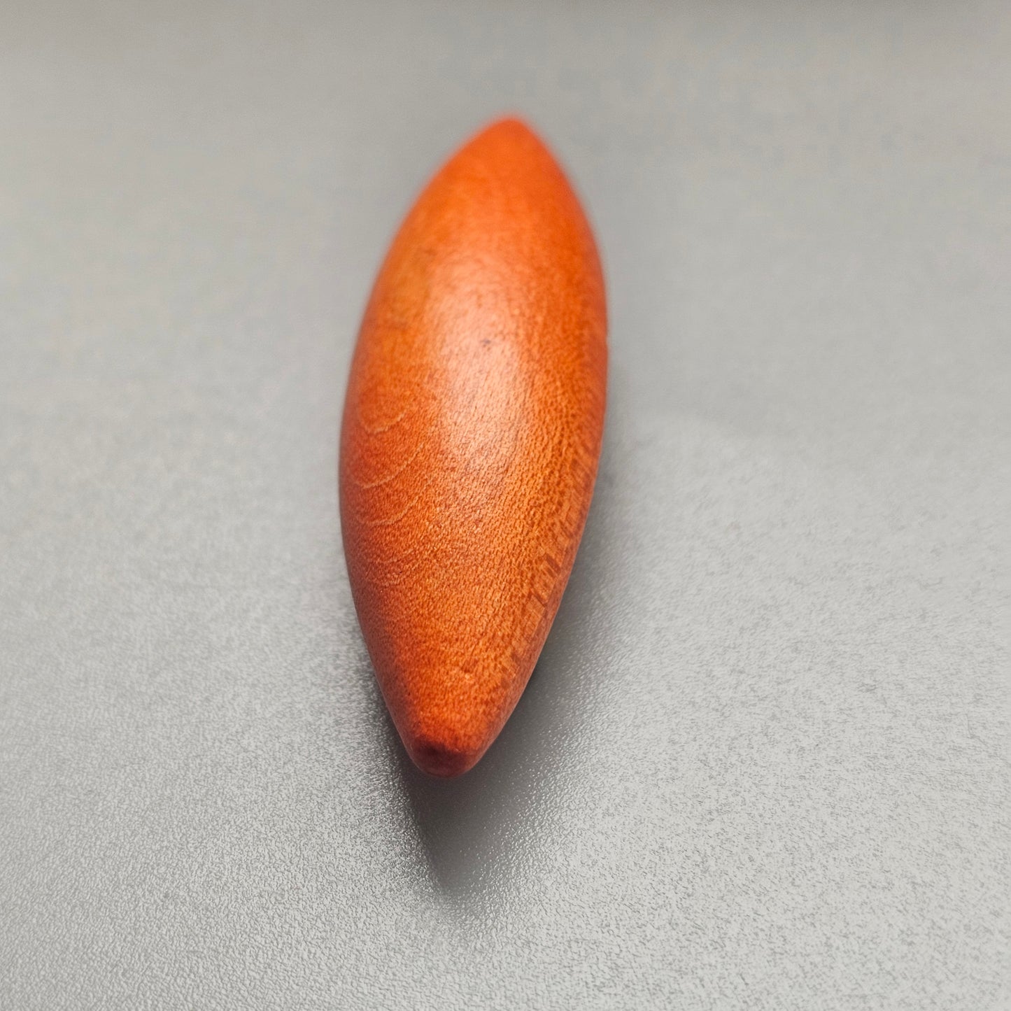 Vintage Aarikka Finland Wooden Orange Brooch – Modernist Scandinavian Design