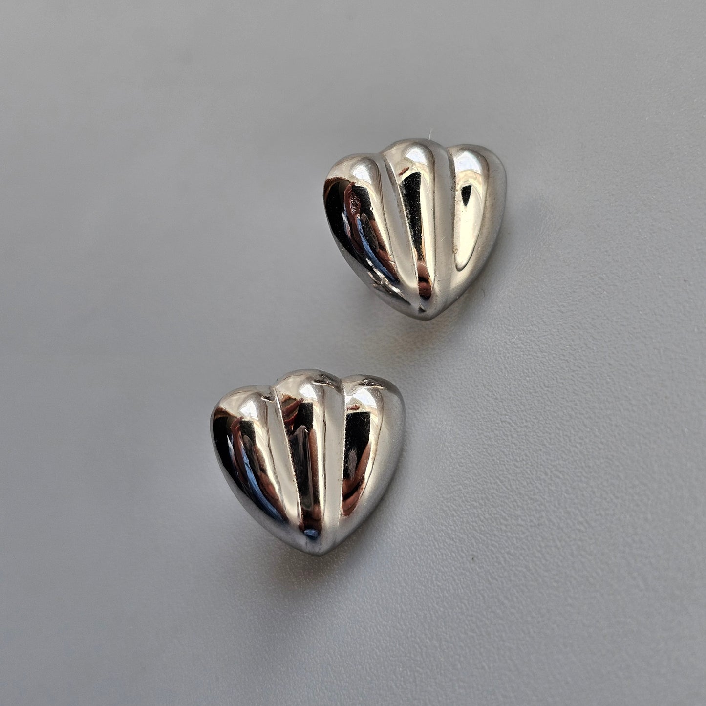Risto Matti Ratia Love, Hope & Faith Finnish Sterling Silver Stud Earrings
