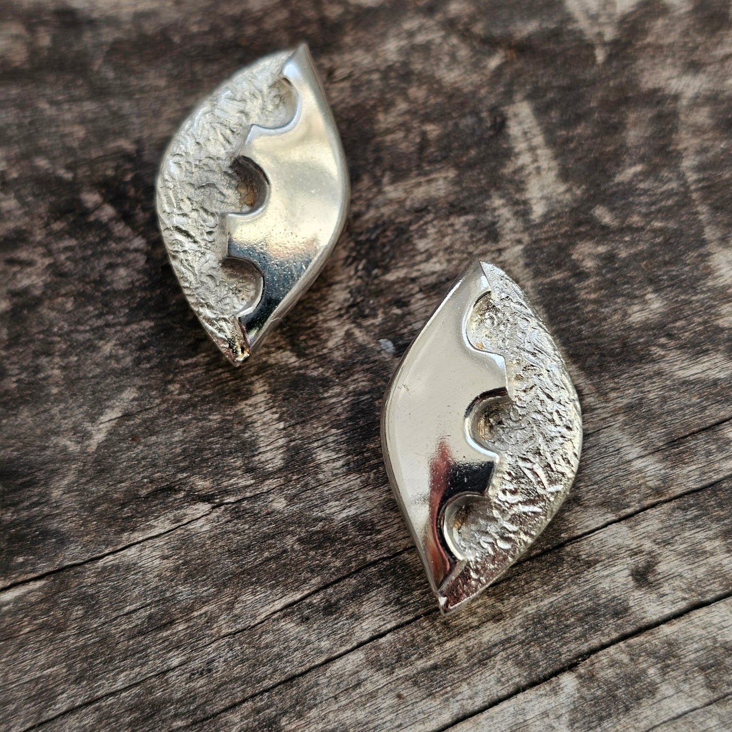 Contemporary Finnish Sterling Silver Studs by Tammen Koru