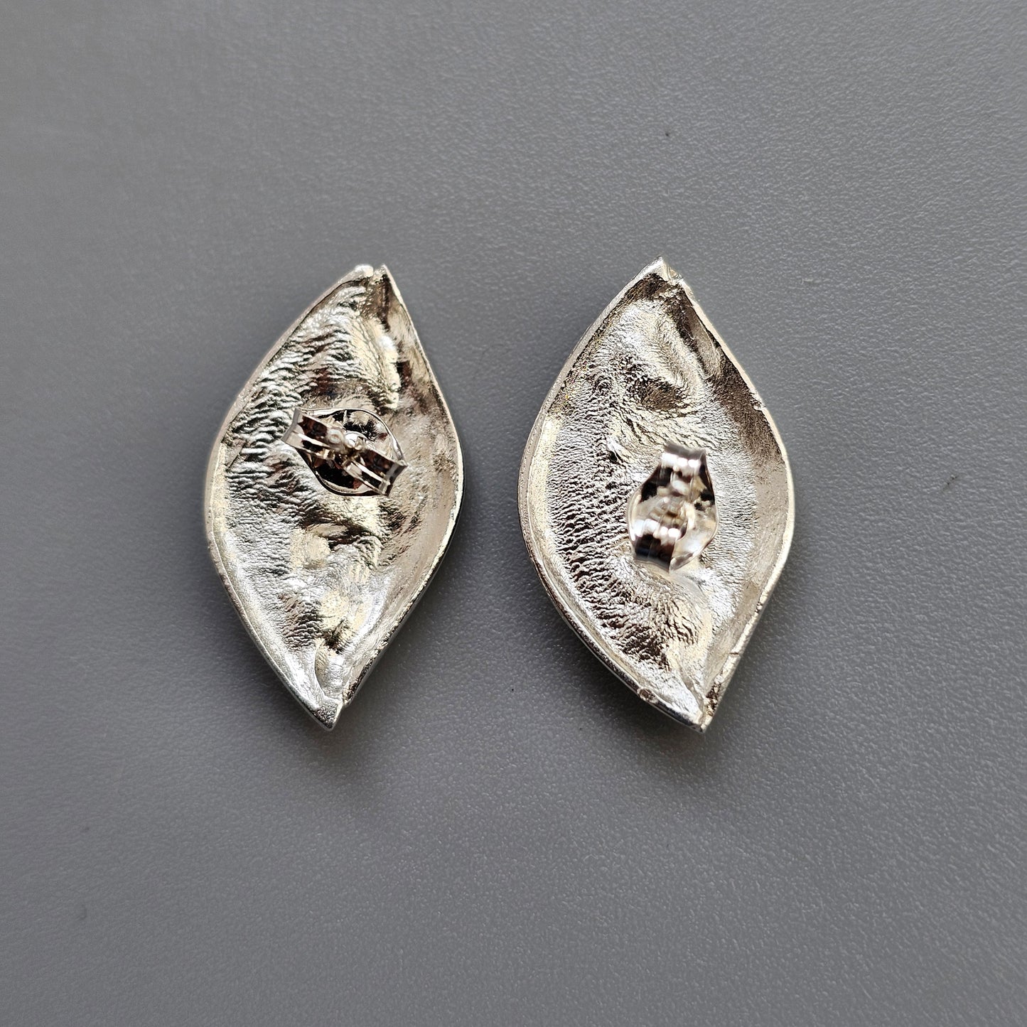 Contemporary Finnish Sterling Silver Studs by Tammen Koru