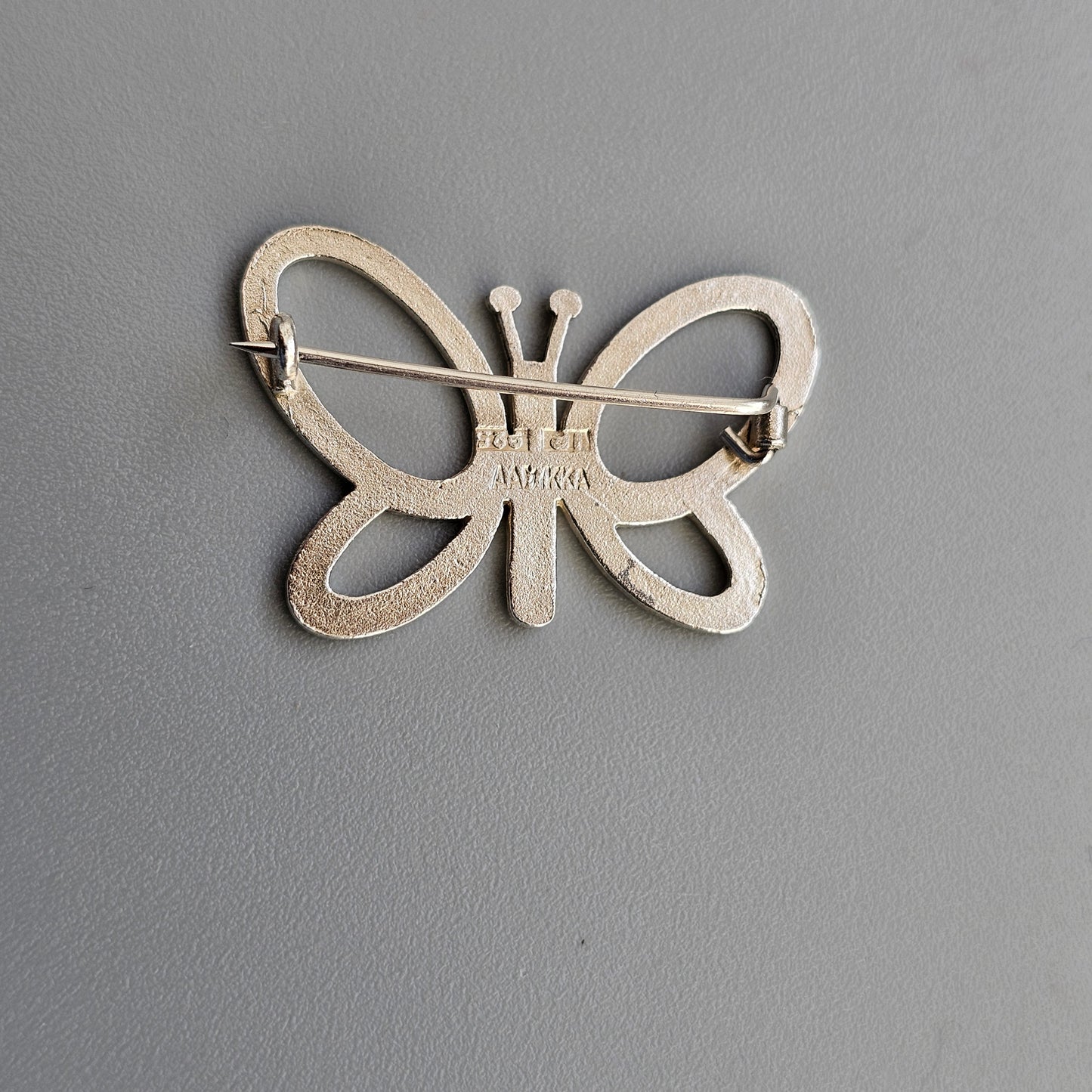 Vintage Sterling Silver Aarikka Perhonen Butterfly Brooch