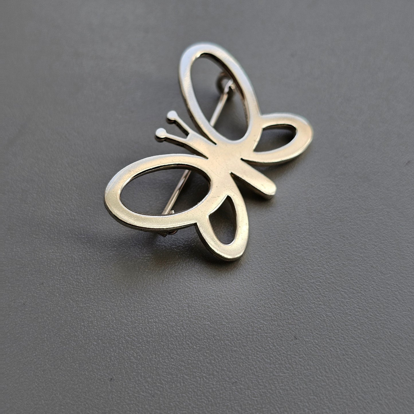 Vintage Sterling Silver Aarikka Perhonen Butterfly Brooch