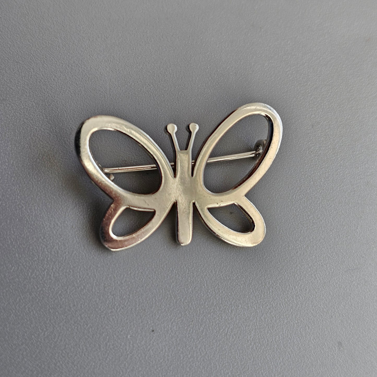 Vintage Sterling Silver Aarikka Perhonen Butterfly Brooch