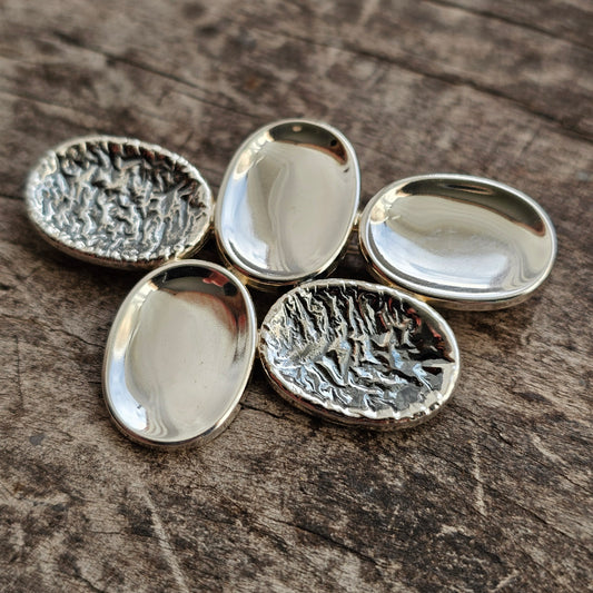 1960s 1970s Vintage Finnish Modernist Silver Brooch by Turun Hopea