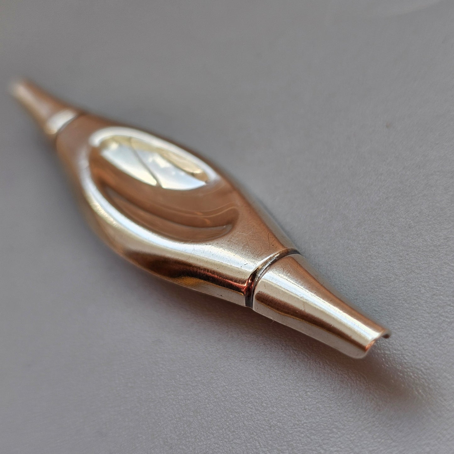 1960s Finnish Modernist Silver Brooch by Elis Kauppi & Kupittaan Kulta