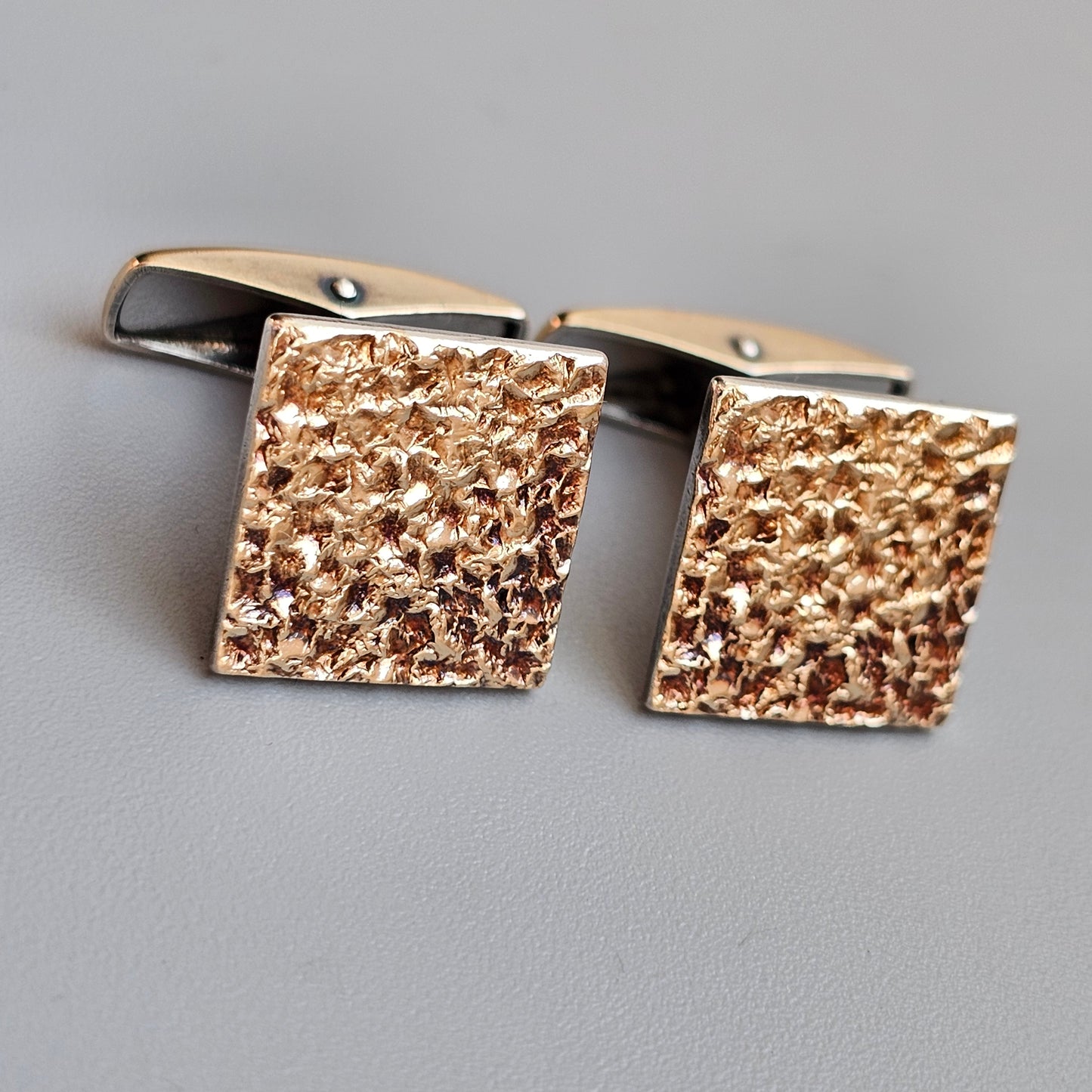 Modernist 1960s Finnish Silver Cufflinks 1967