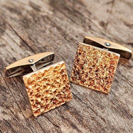 Modernist 1960s Finnish Silver Cufflinks 1967