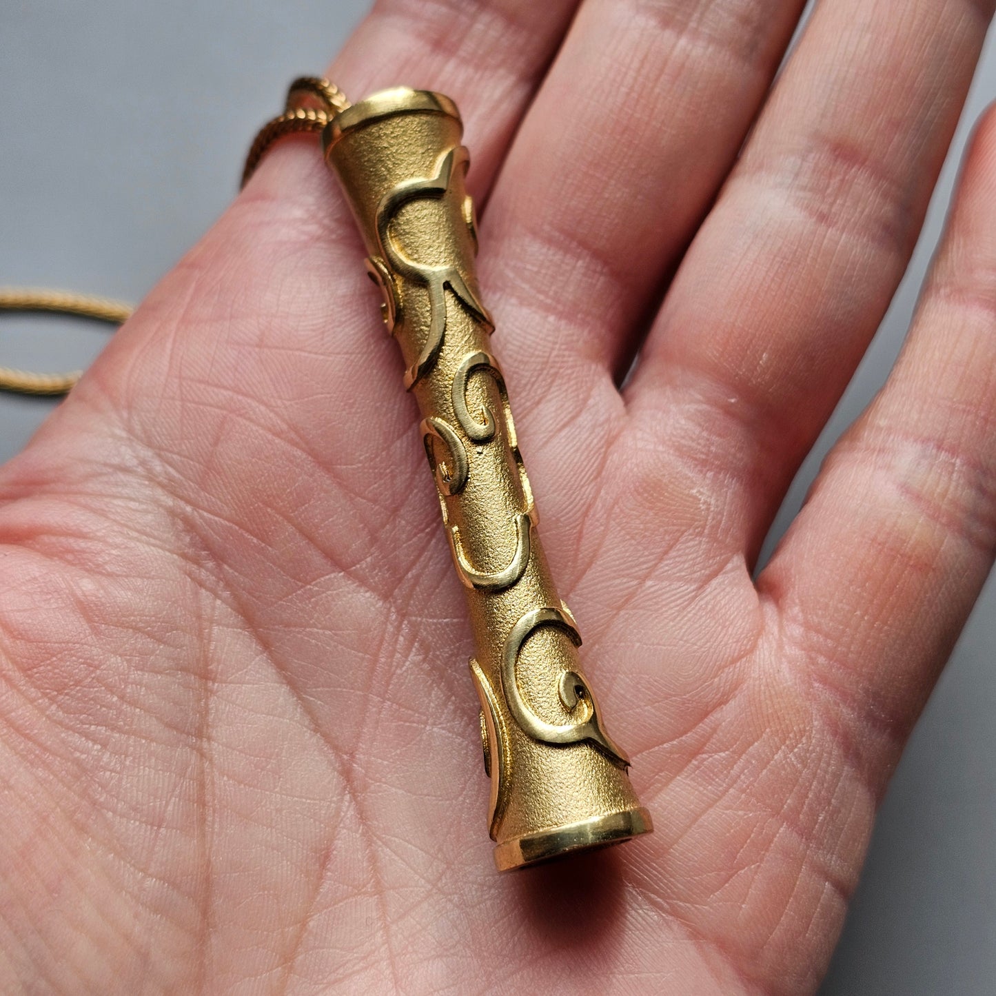 Kalevala Koru Turandot Bronze Necklace by Kirsti Doukas 2003