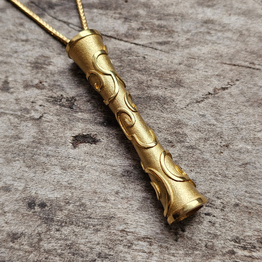 Kalevala Koru Turandot Bronze Necklace by Kirsti Doukas 2003