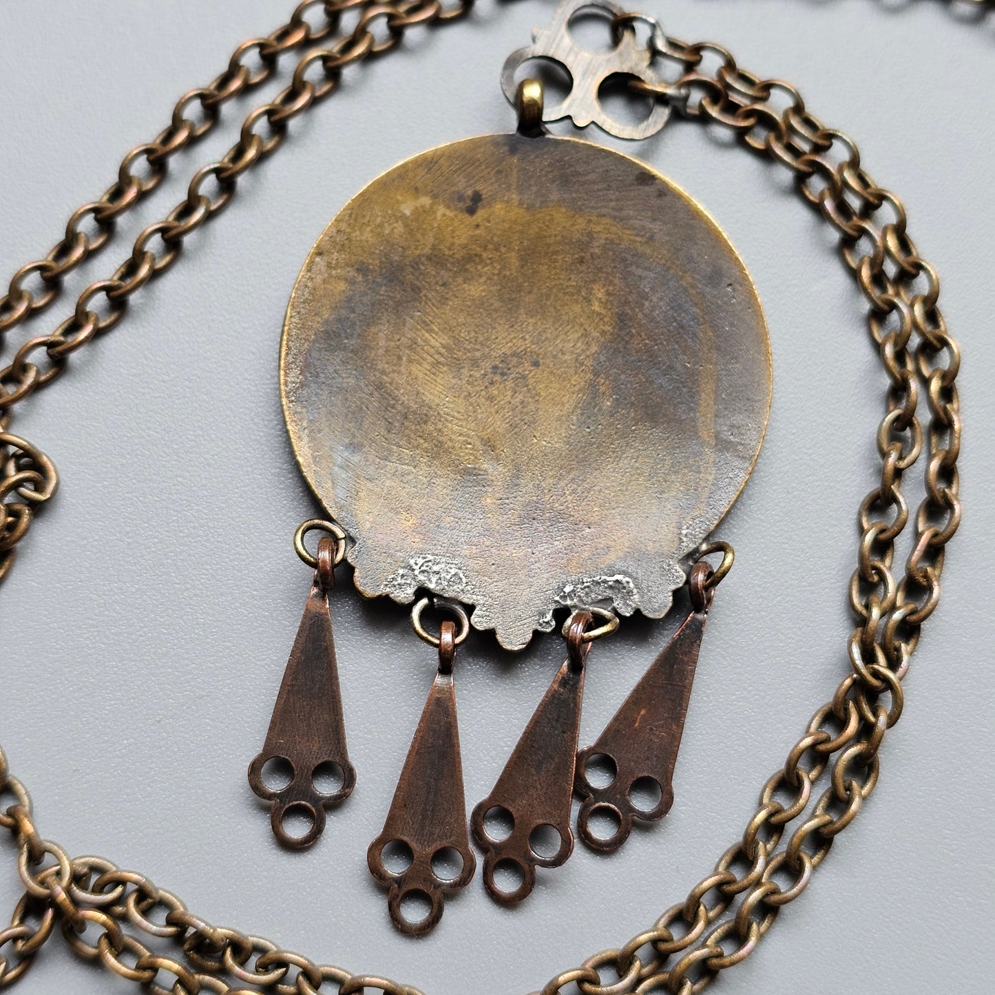 Vintage Art Deco Era Finnish ATO-Koru Fairytale Bird Necklace 1930s 1940s Design Satulintu