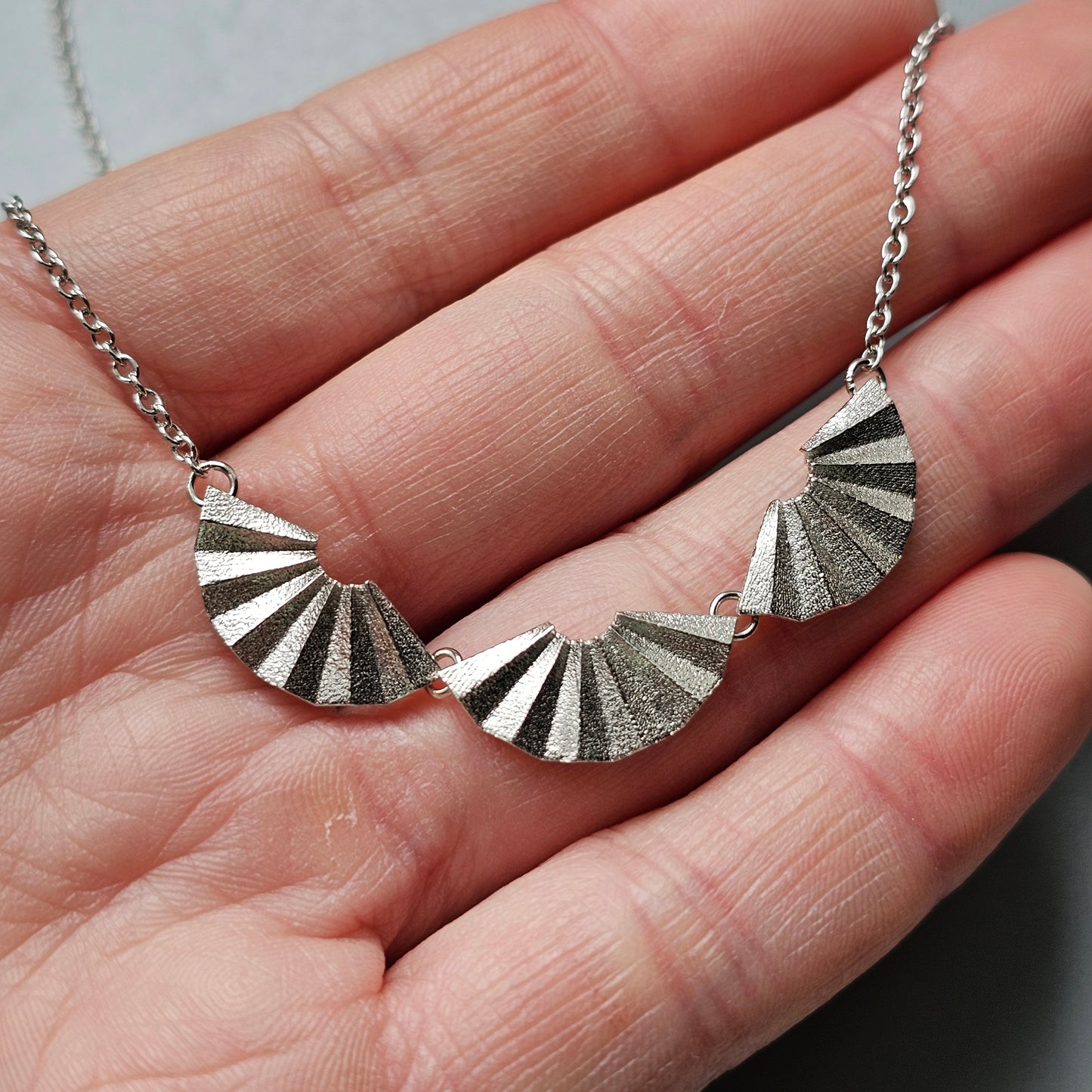 Contemporary Finnfeelings Sterling Silver Necklace