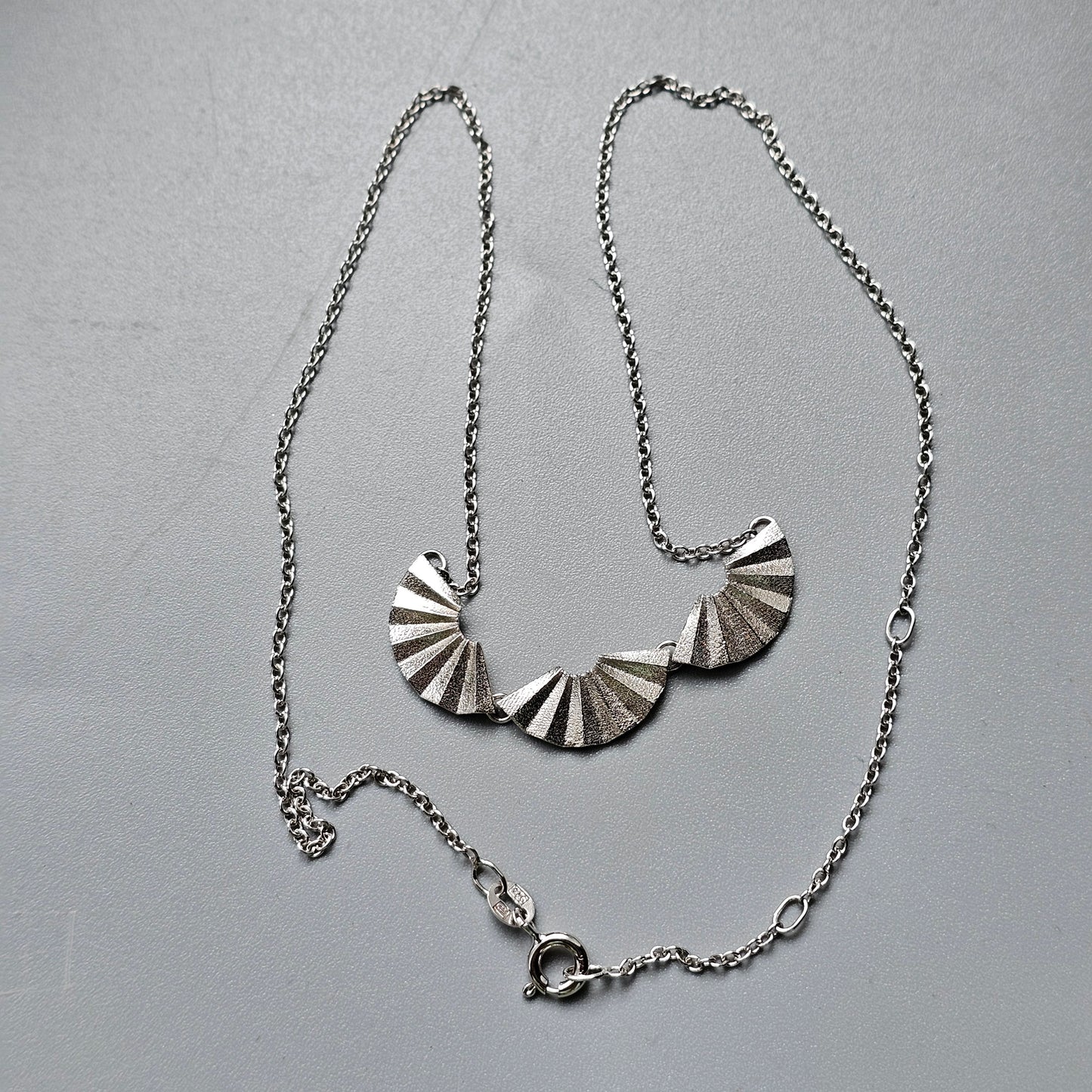 Contemporary Finnfeelings Sterling Silver Necklace
