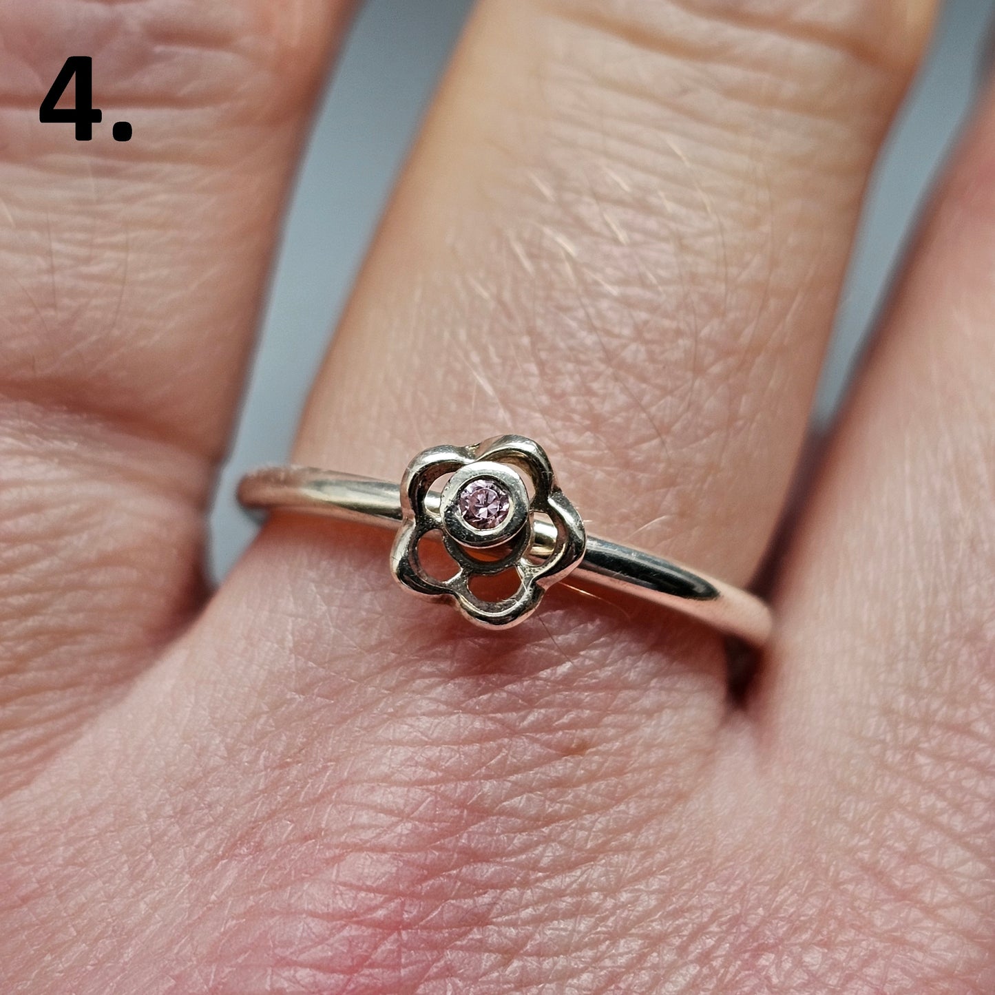 Hans Henrik Nygaard Spinning Danish 925 Sterling Silver Stacking Ring Choose Design