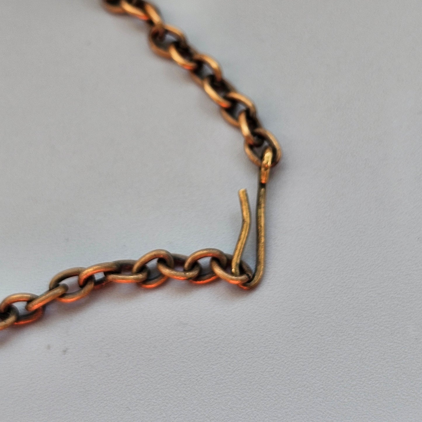 Vintage Hannu Ikonen for Valo-Koru Finnish Bronze Reindeer Moss Necklace