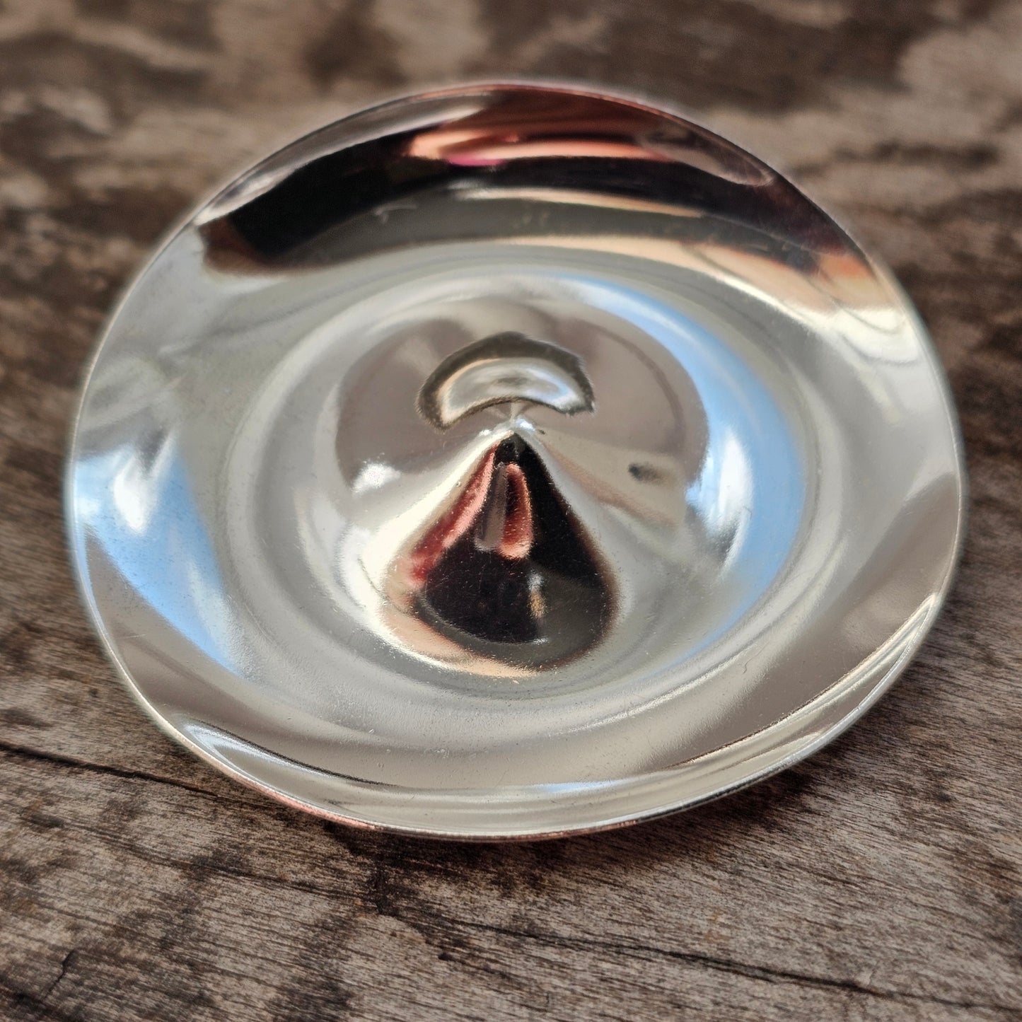 Vintage 1960s Elis Kauppi Kupittaan Kulta Silver Modernist Brooch Finland 1962