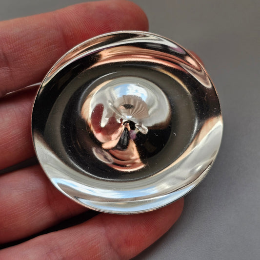 Vintage 1960s Elis Kauppi Kupittaan Kulta Silver Modernist Brooch Finland 1962