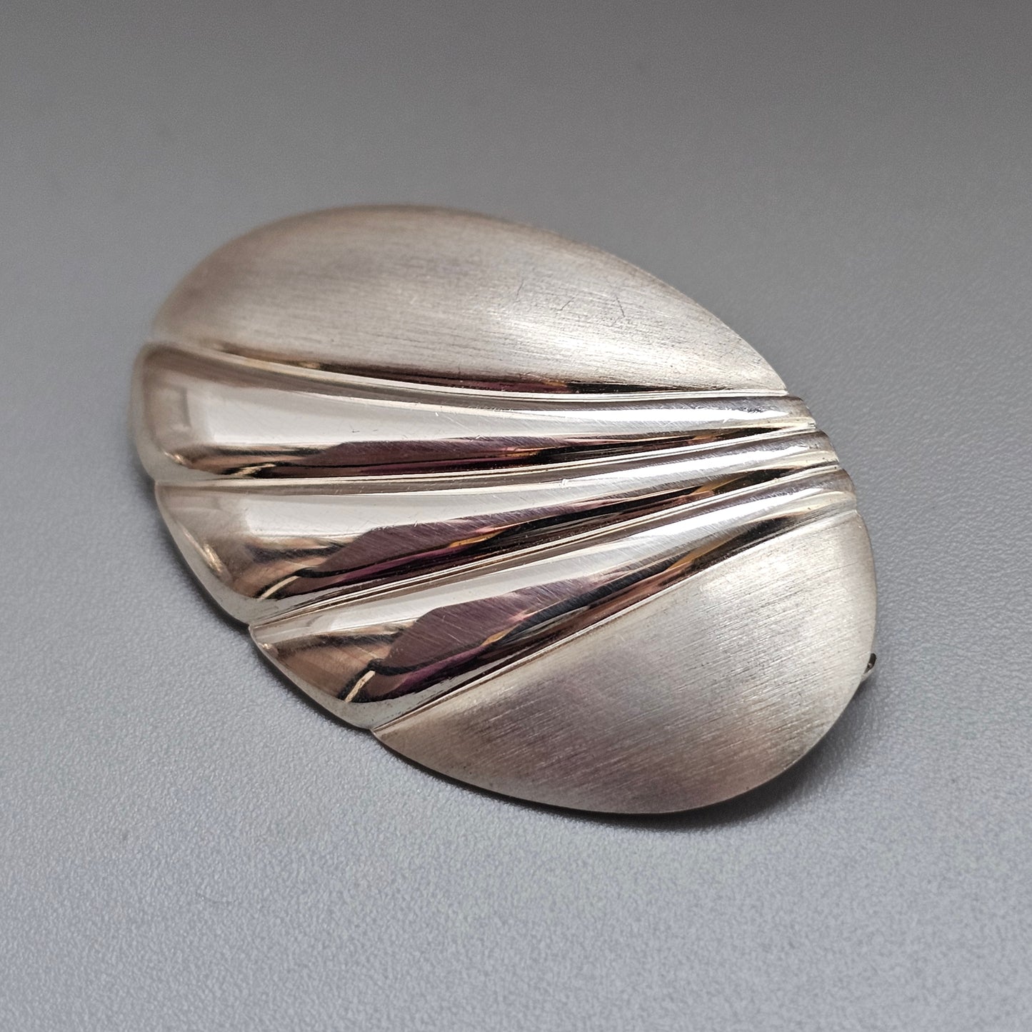 Vintage Finnish Sterling Silver Modernist Brooch