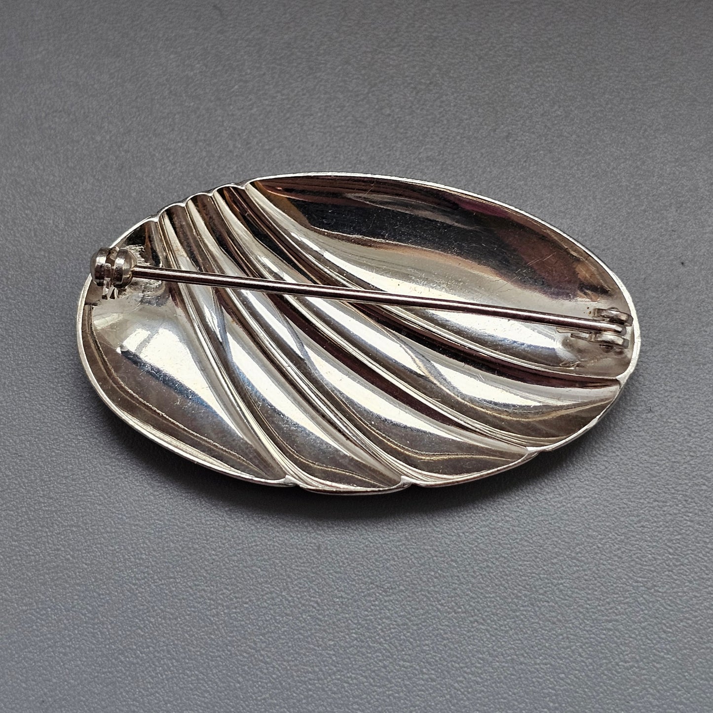 Vintage Finnish Sterling Silver Modernist Brooch