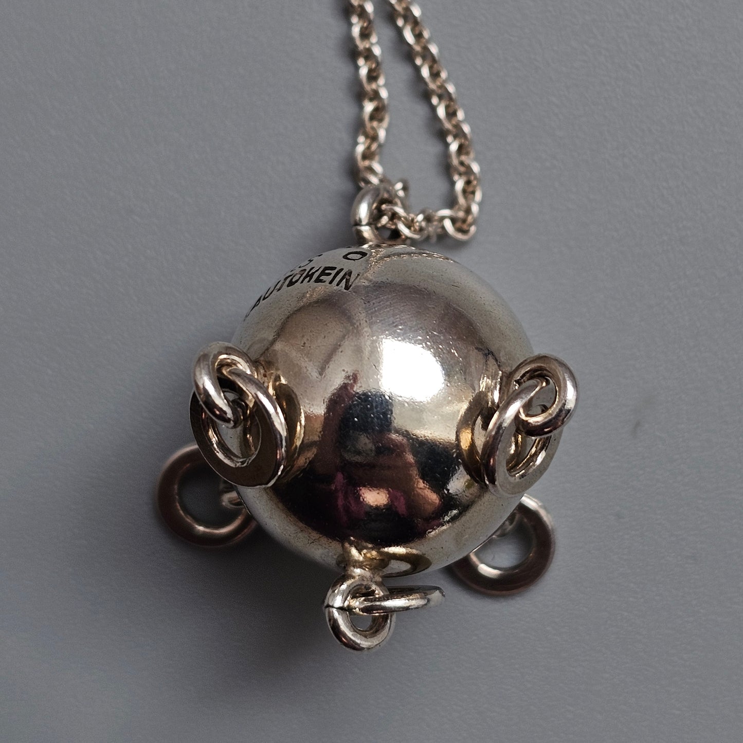 Vintage Norwegian Silver Juhls Kautokeino Komsekule Necklace Norway