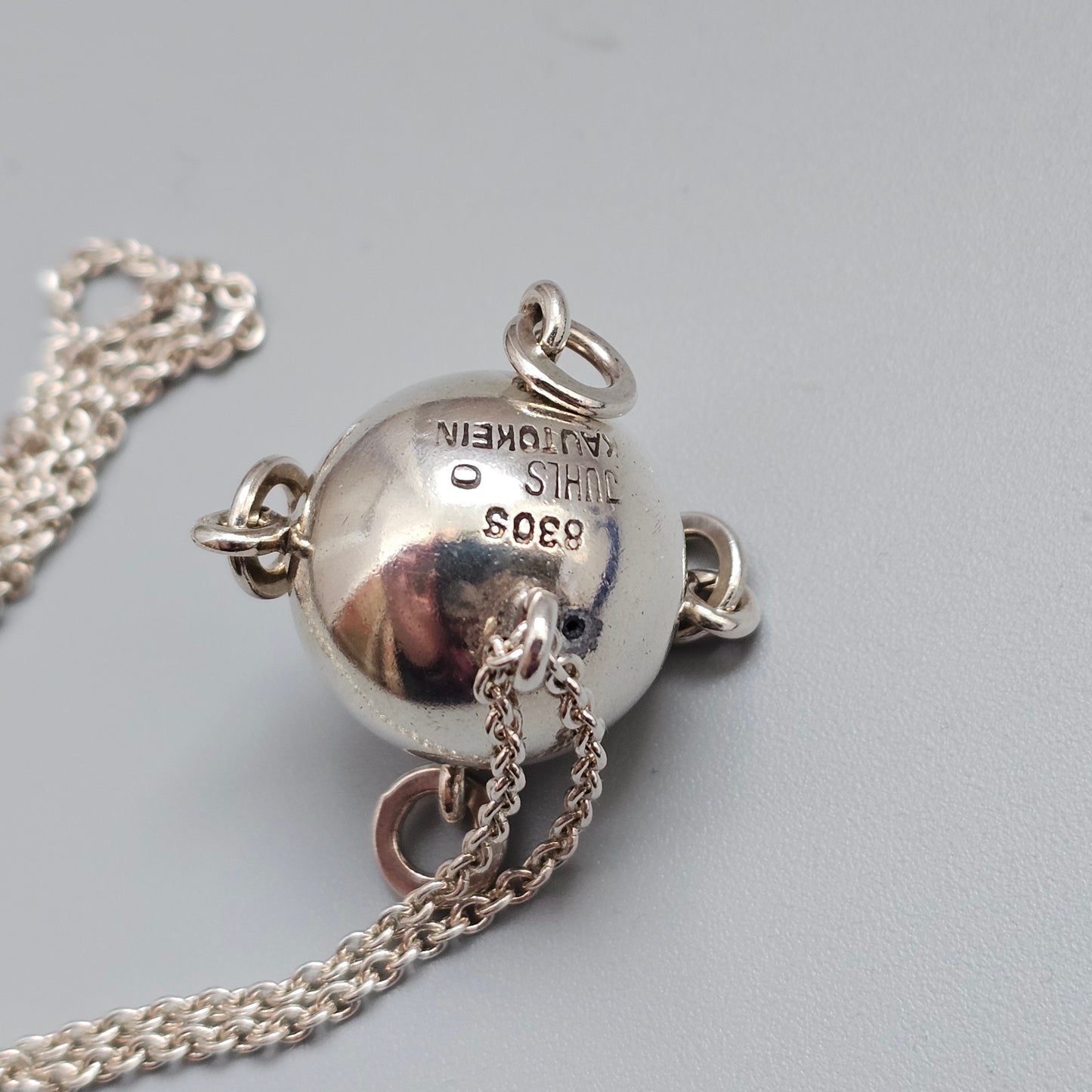 Vintage Norwegian Silver Juhls Kautokeino Komsekule Necklace Norway
