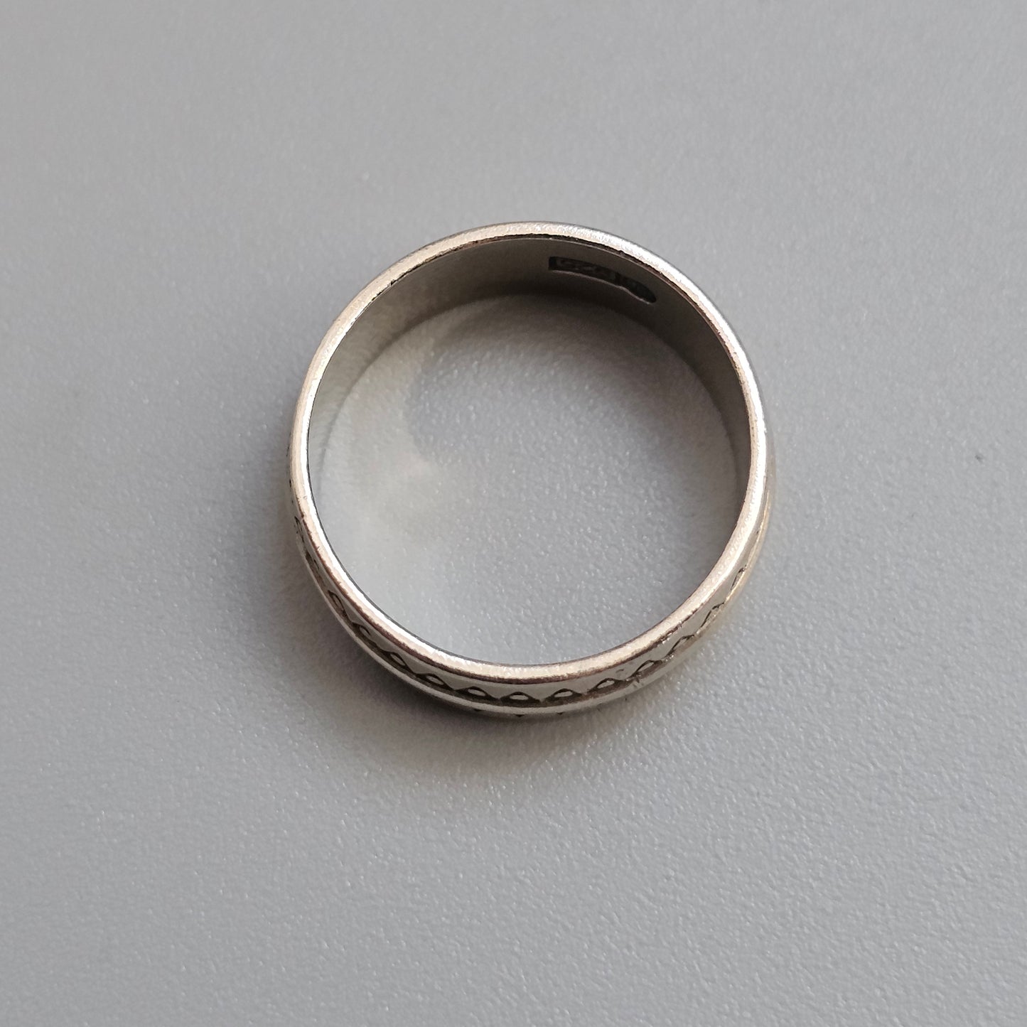 Vintage Kalevala Koru Sormus 1222 Silver Ring by Börje Rajalin