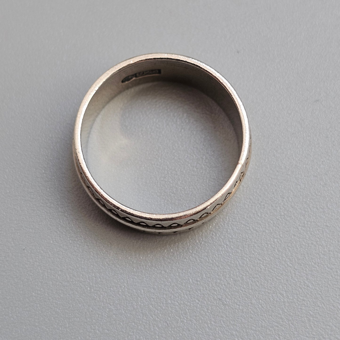 Vintage Kalevala Koru Sormus 1222 Silver Ring by Börje Rajalin