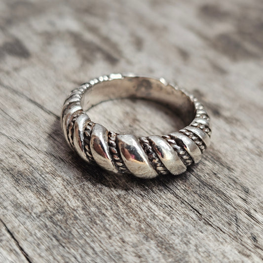 Vintage Juhls Kautokeino Sterling Silver Ring Norwegian Viking Style