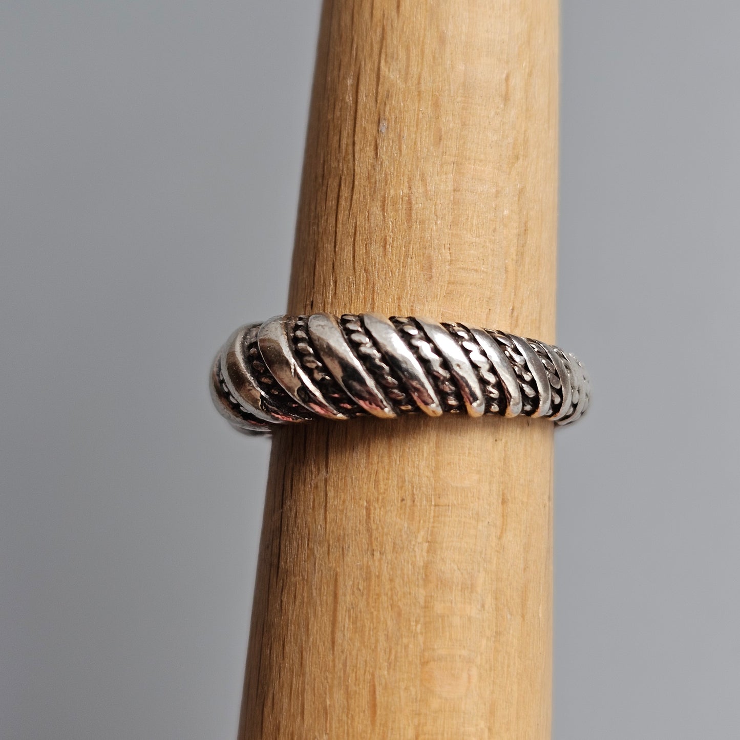 Vintage Juhls Kautokeino Sterling Silver Ring Norwegian Viking Style