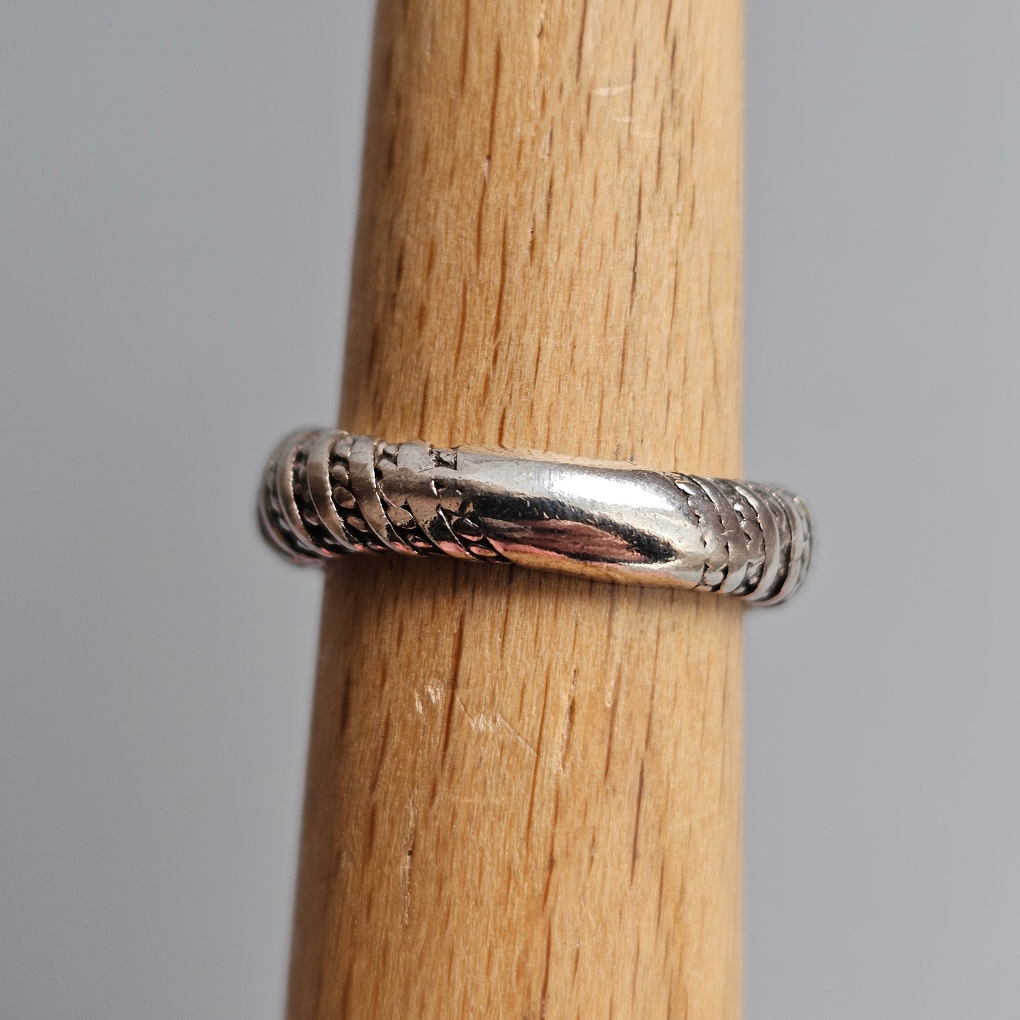 Vintage Juhls Kautokeino Sterling Silver Ring Norwegian Viking Style