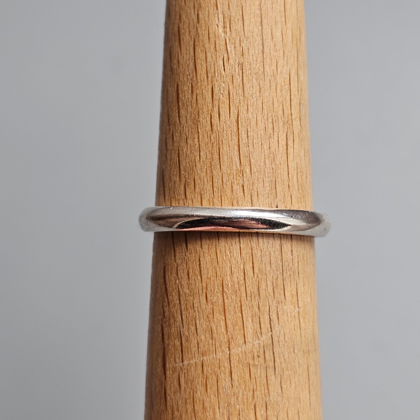 Vintage Finnish Ilmari Puhakka Sterling Silver Modernist Ball Ring