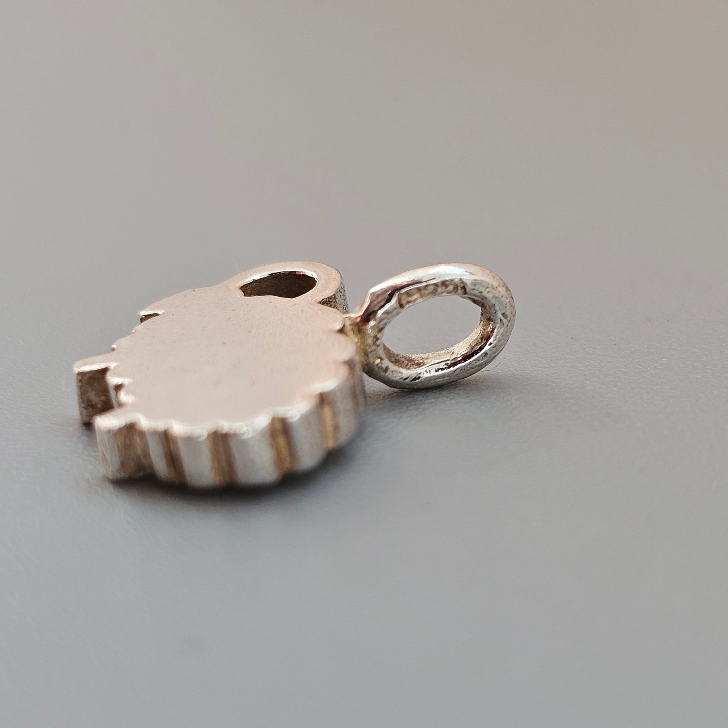 Vintage Small Aarikka Sterling Silver Päkä Ram Necklace Pendant