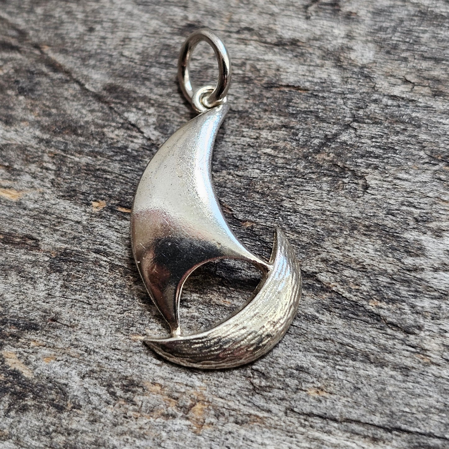 Vintage Aarikka Finnish Modernist Sterling Silver Sailing Boat Pendant