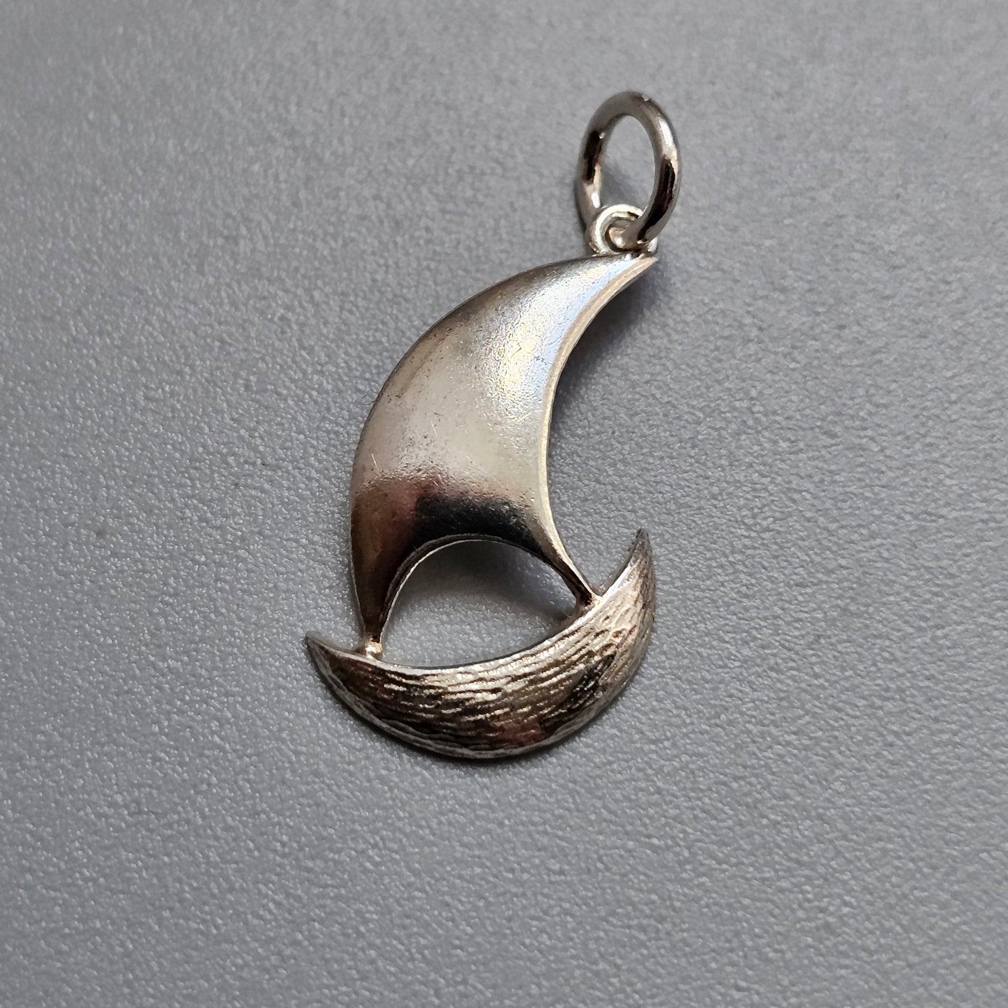 Vintage Aarikka Finnish Modernist Sterling Silver Sailing Boat Pendant
