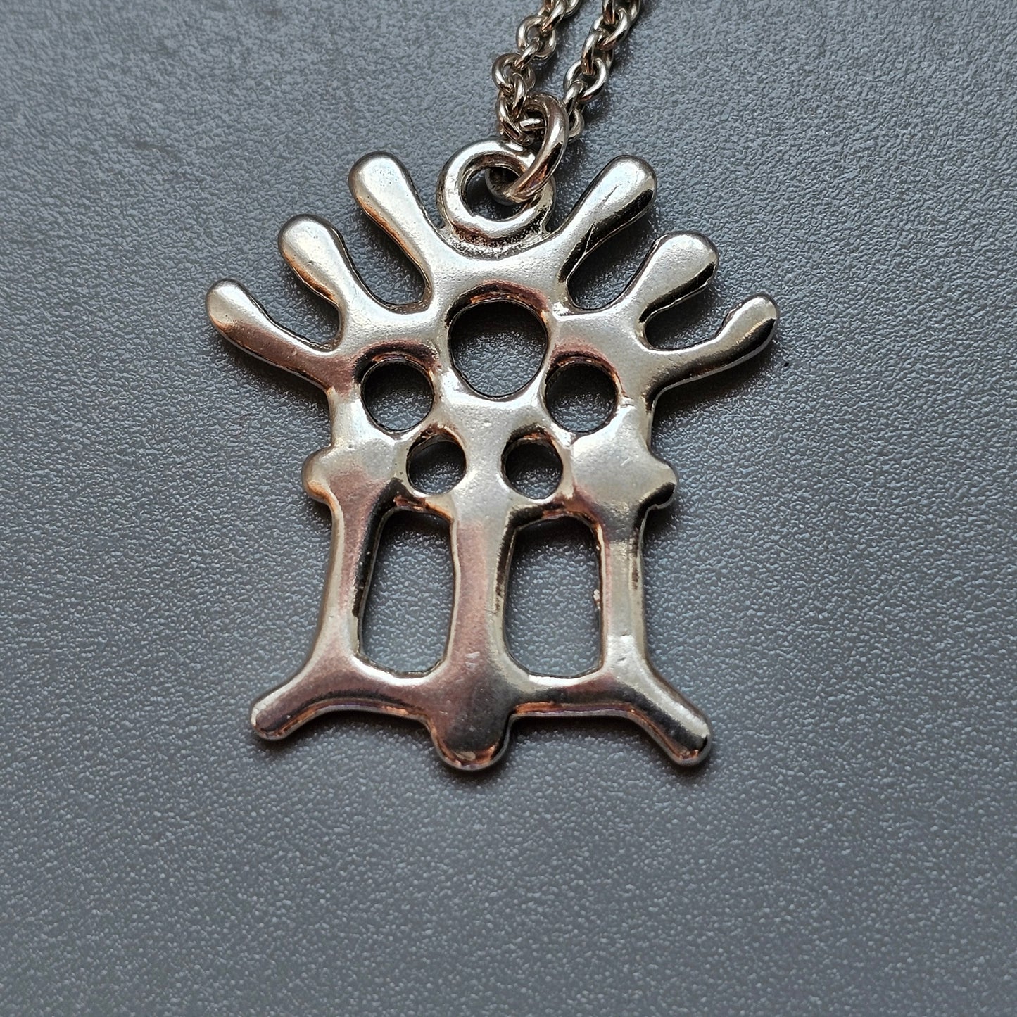 Juhls Kautokeino Virgin Mary Norwegian Sterling Silver Pendant Necklace