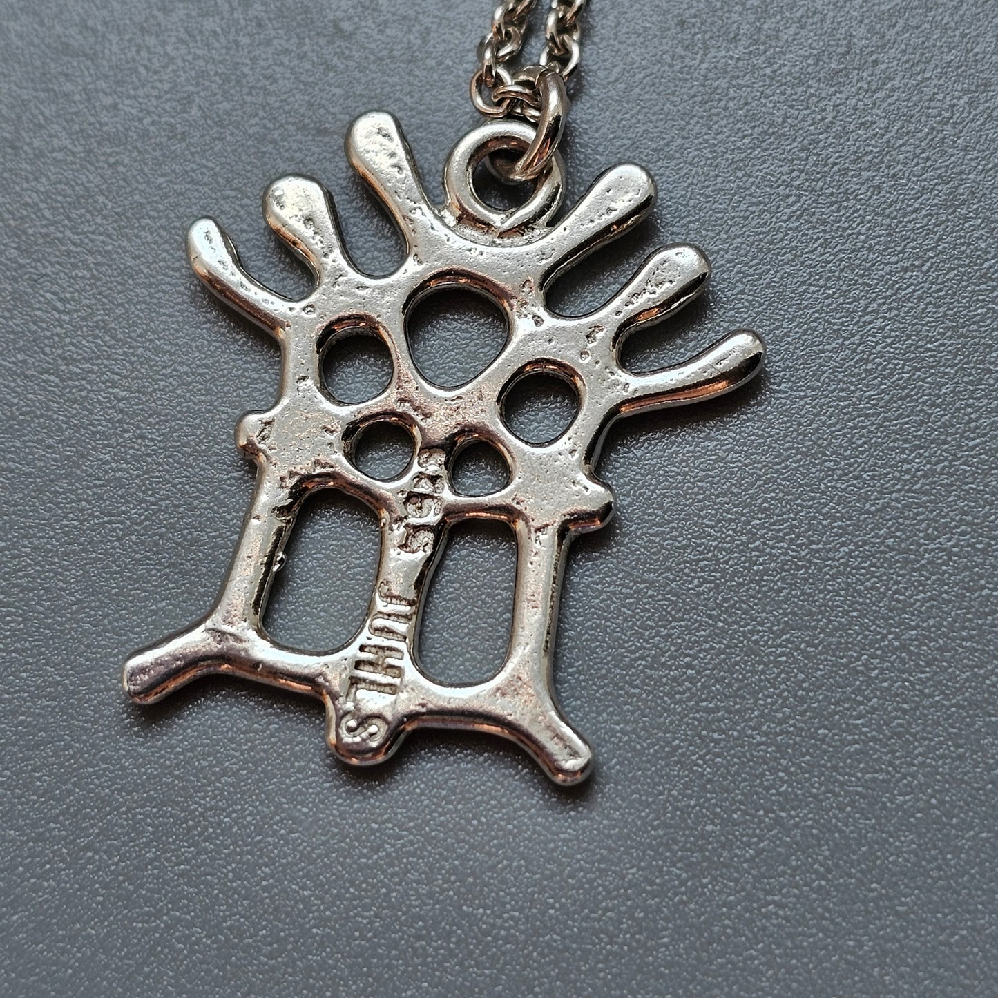 Juhls Kautokeino Virgin Mary Norwegian Sterling Silver Pendant Necklace