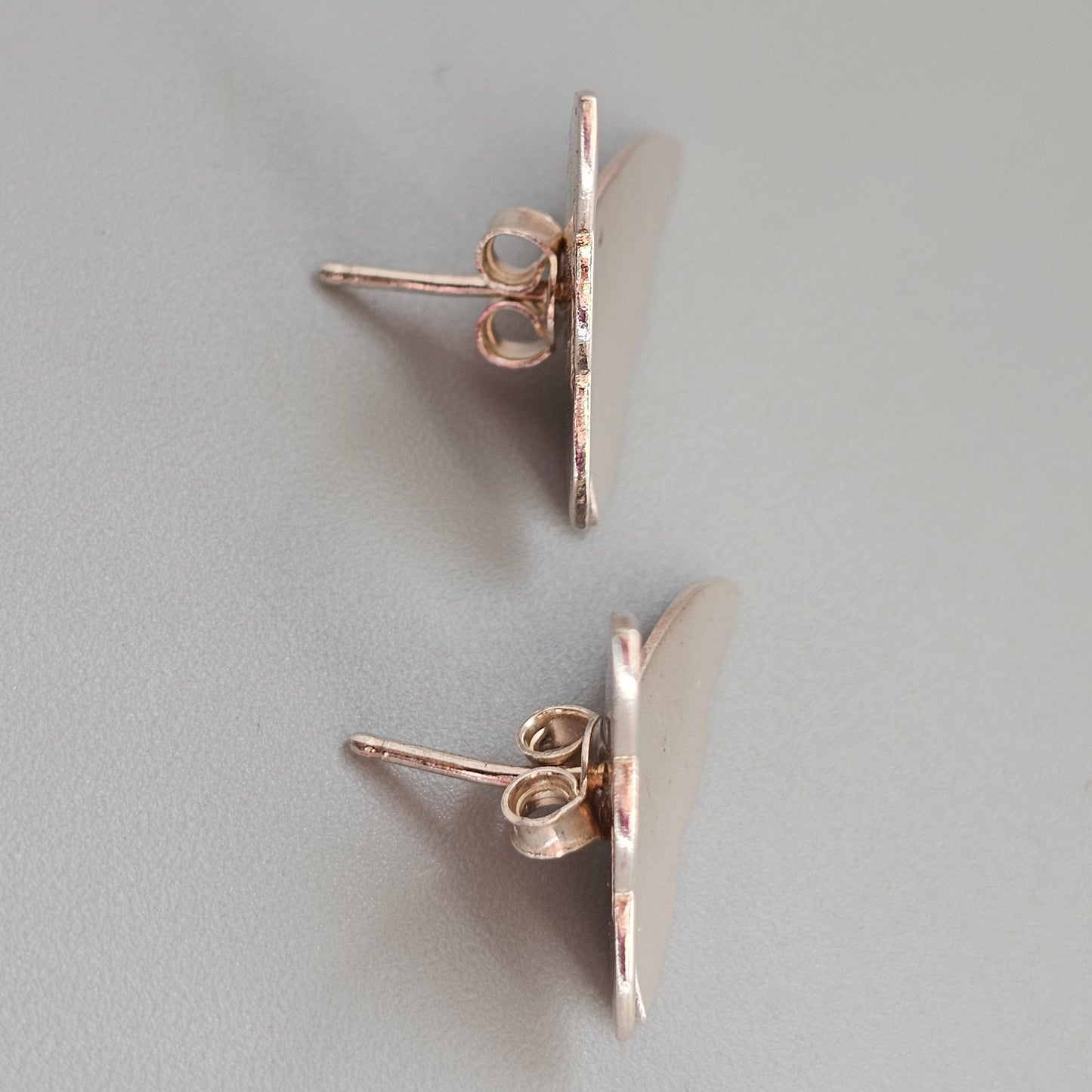 Swedish Efva Attling Miss Butterfly Sterling Silver Earrings