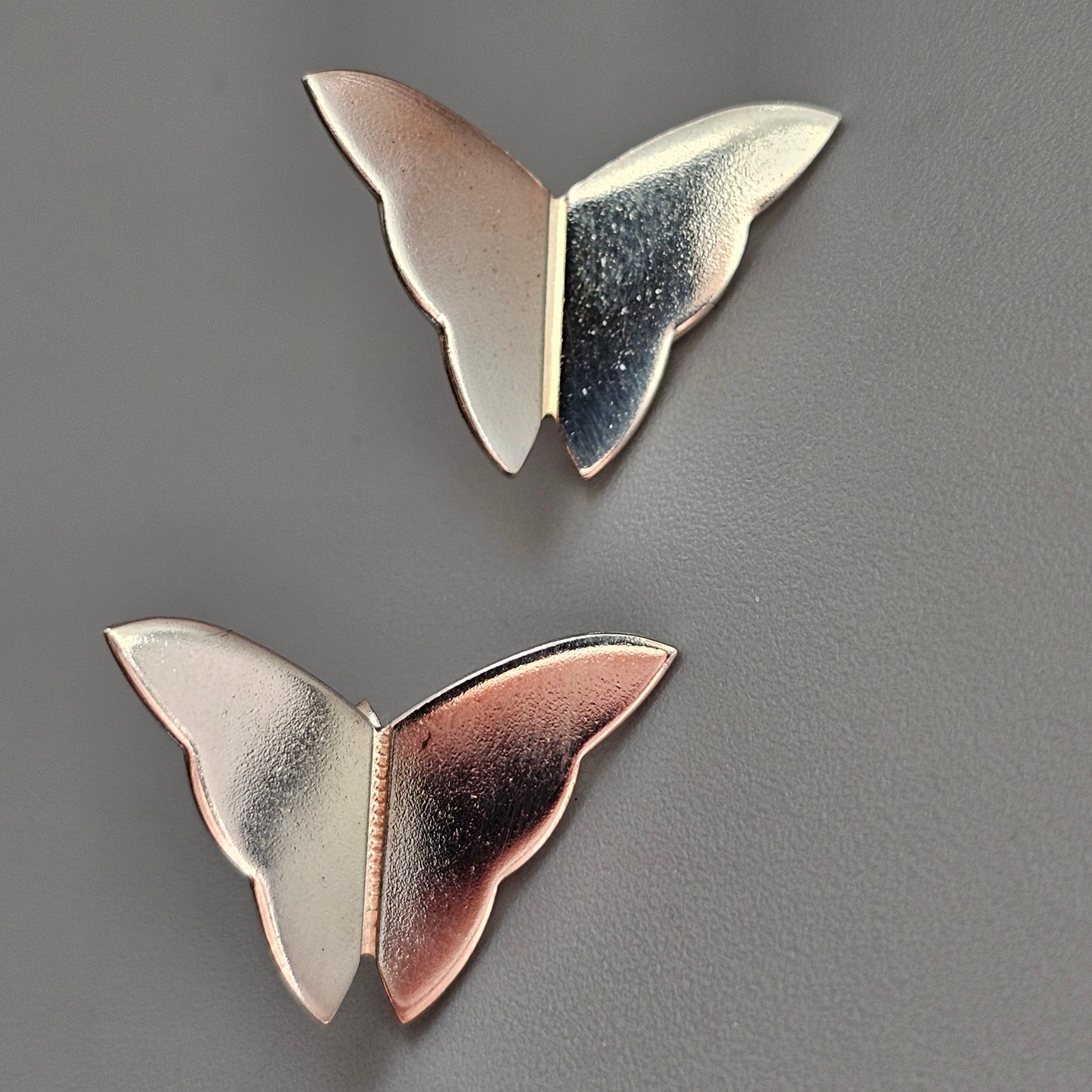 Swedish Efva Attling Miss Butterfly Sterling Silver Earrings